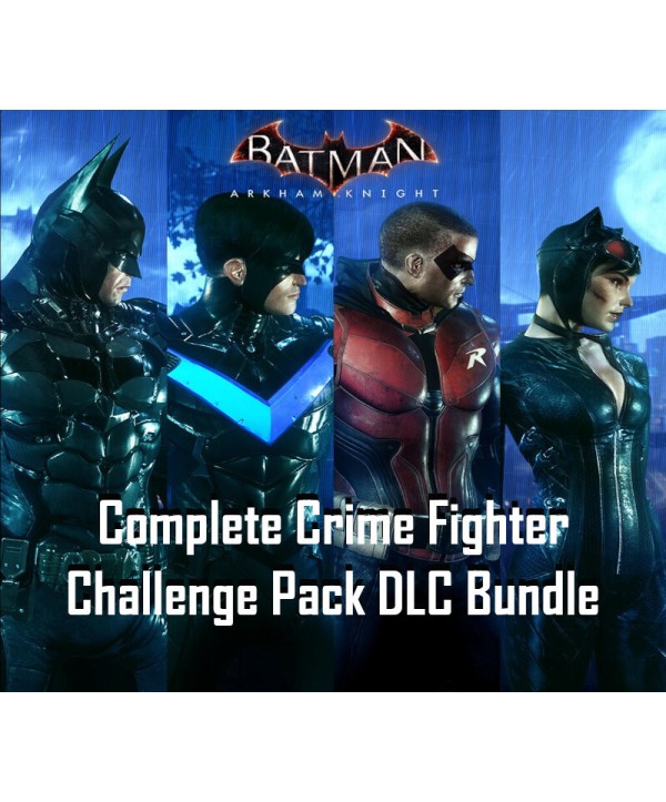 Batman Arkham Knight - Complete Crime Fighter Challenge Pack DLC Bundle Steam Key GLOBAL
